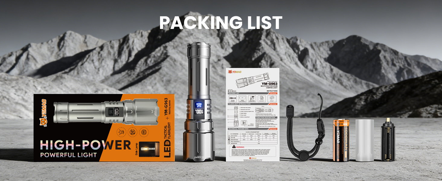 flashlight high lumen