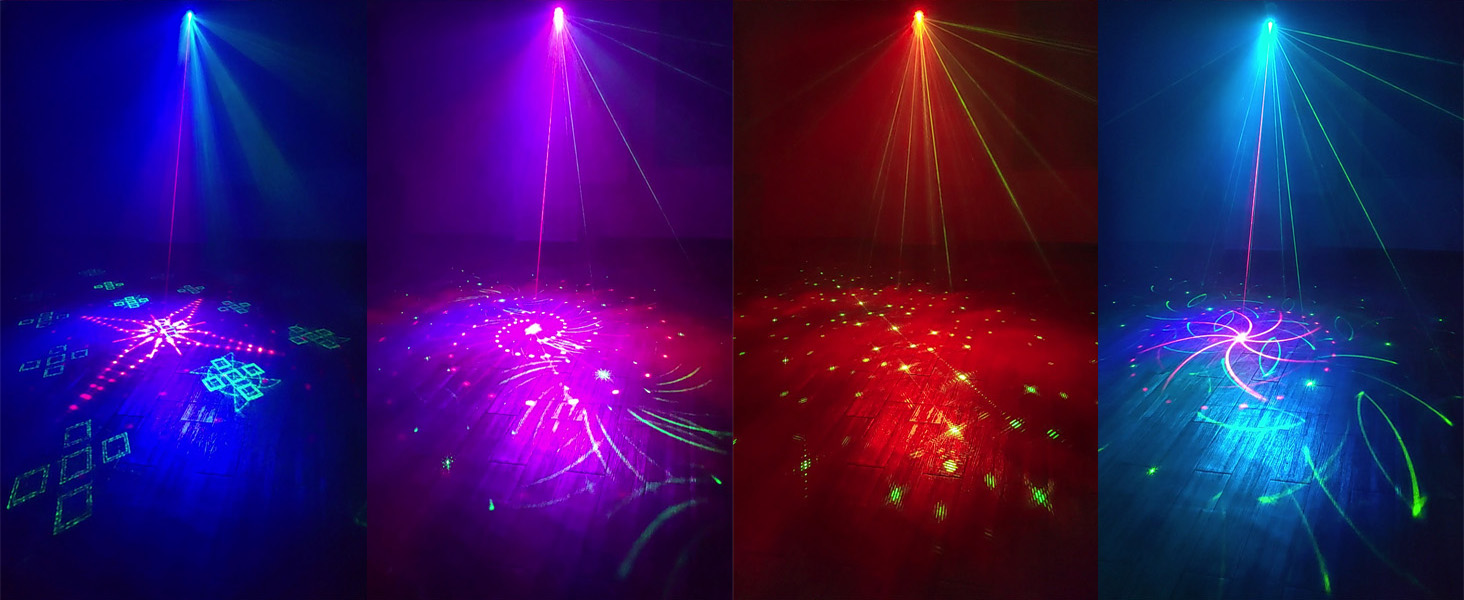 Muti Color DJ Laser Light