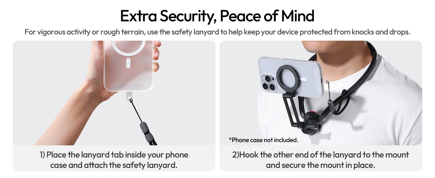 hands free phone holder