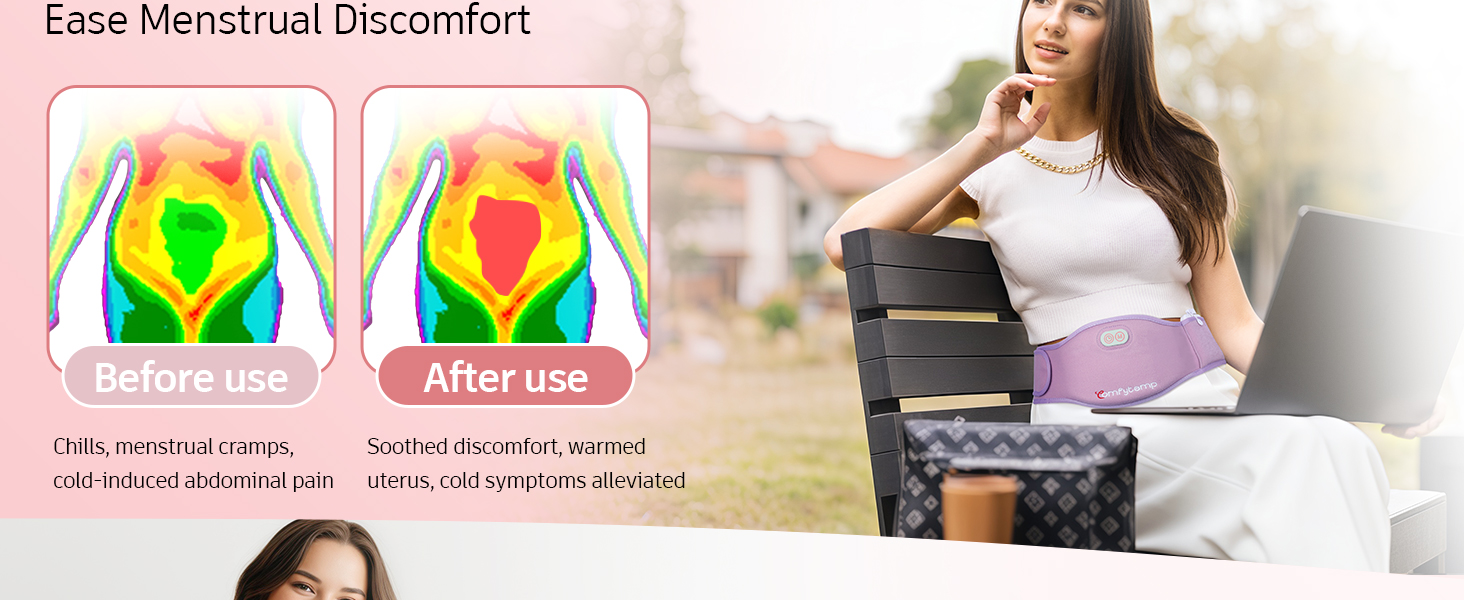 portable heating pad for period cramps