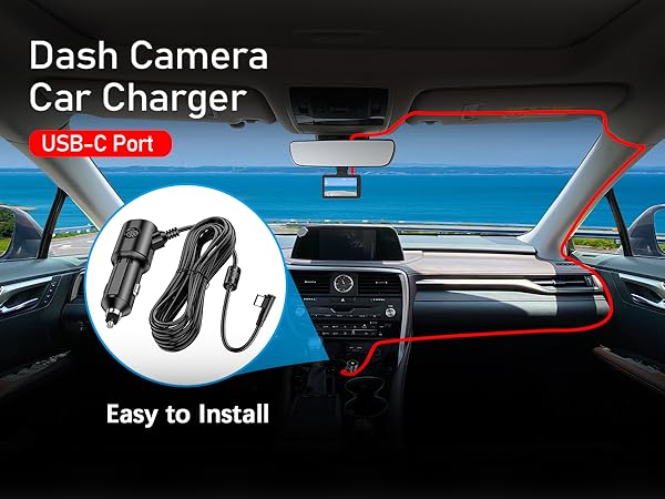 Dash Camera Car Charger