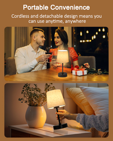 rechargeable table lamp