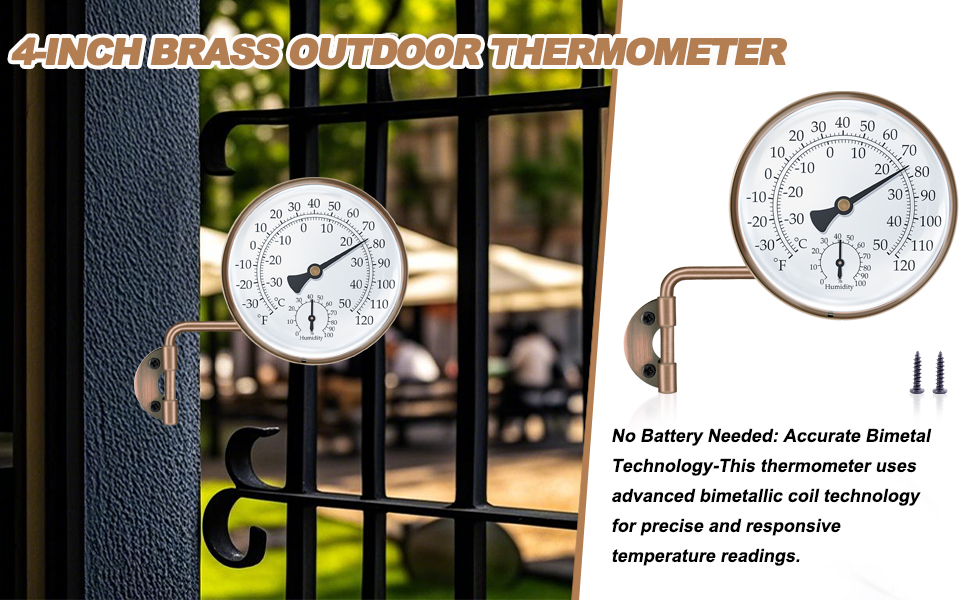 outdoor thermometer for greenhouse