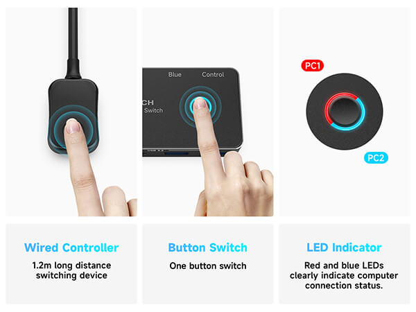 usb c swtch one button switch