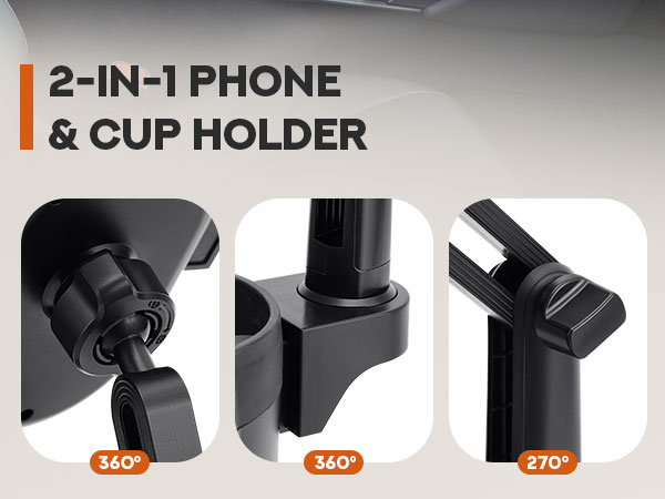 cup holder phone holder