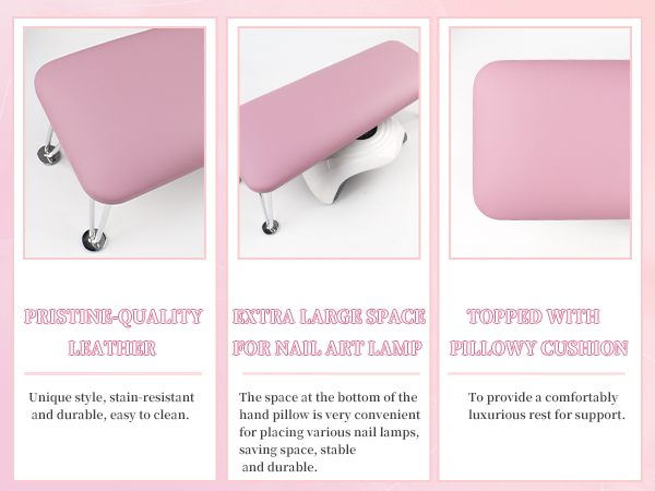 Professional Microfiber Leather Hand Rest