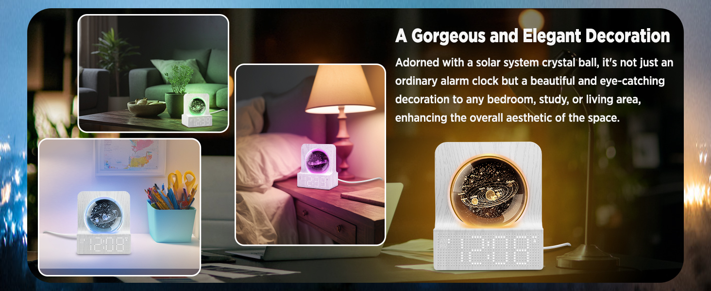bedroom alarm clock