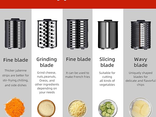 5 In 1 Electric vegetable slicer