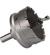 Drill America 3" Carbide Tipped Hole Saw/Cutter with 1" Depth of Cut, CTH Series