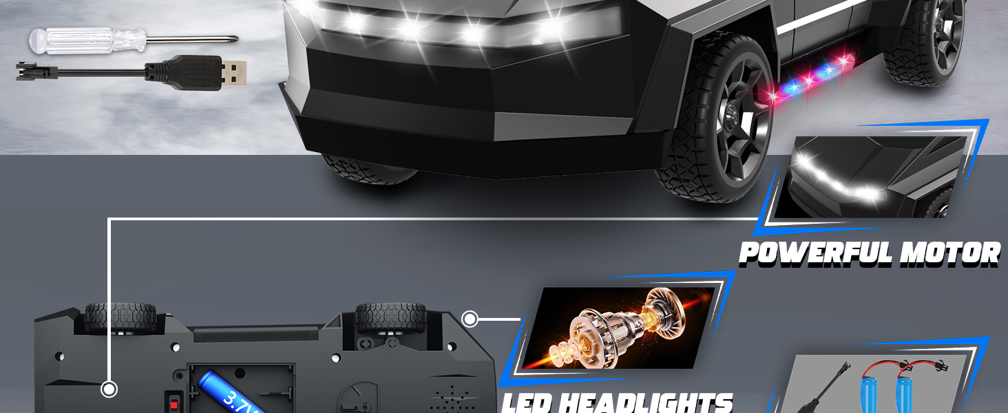 remote control police car