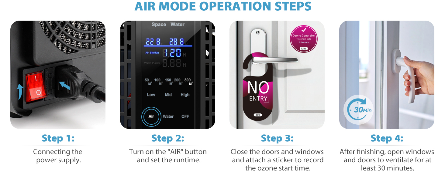 ozone machine odor removal