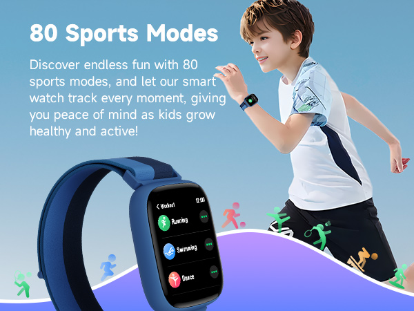 sports watch kids
