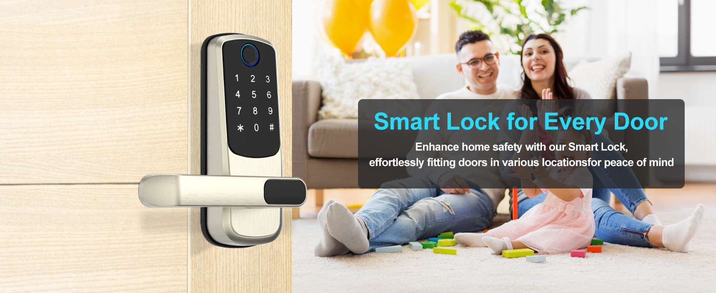 keyless entry door lock