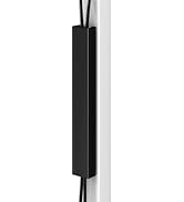 Steel Magnetic Cable Management Channel - Putilsen Mount 14 inch Cord Organizer Under Desk, Verti...