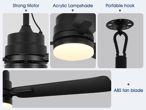 outdoor gazebo fan