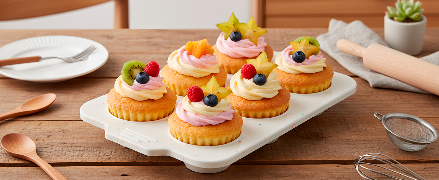 6 cup muffin pan