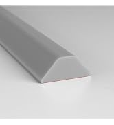Risunpet Collapsible Shower Threshold Water Dam, Shower Door Water Dam Barrier, Dry and Wet Separ...