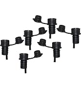 Haley's Corker 30066 5-in-1 Wine Aerator, Stopper, Pourer, Filter and Re-Corker, 6 Pack, Standard...