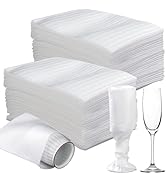 100 Pack Foam Pouches 8x12 Inch, cushion foam pouh Protecting for Packing, Foam Packing pouches P...
