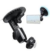 INSEETECH Windshield Suction Mount for Backup Camera Monitor - Heavy-Duty 5kg Load Capacity, Meta...