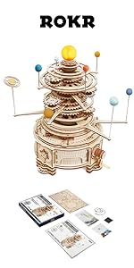 ROKR 3D Wooden Puzzle Globe ST002