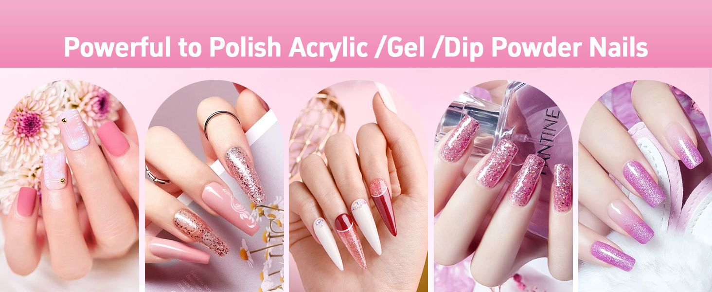 electric nail drill bits electric nail file kit UV nail lamp light nail tools for nail art kit