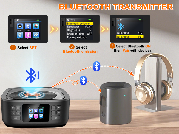 Bluetooth CD Player