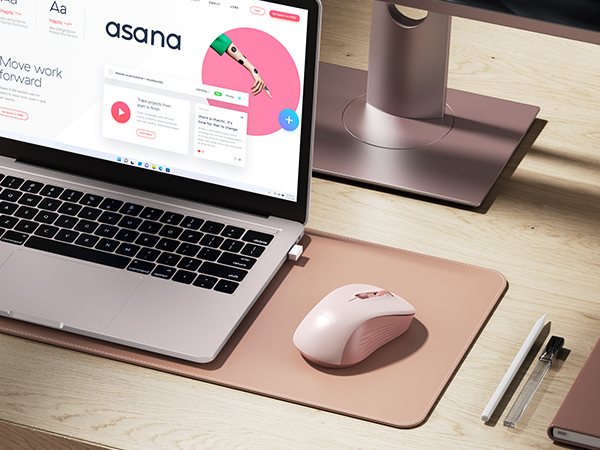 pink wireless mouse
