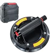 DOCXCDO 8" Glass Suction Cup Heavy Duty,Vacuum Suction Cups To Lift Large Glass, Industrial Windo...