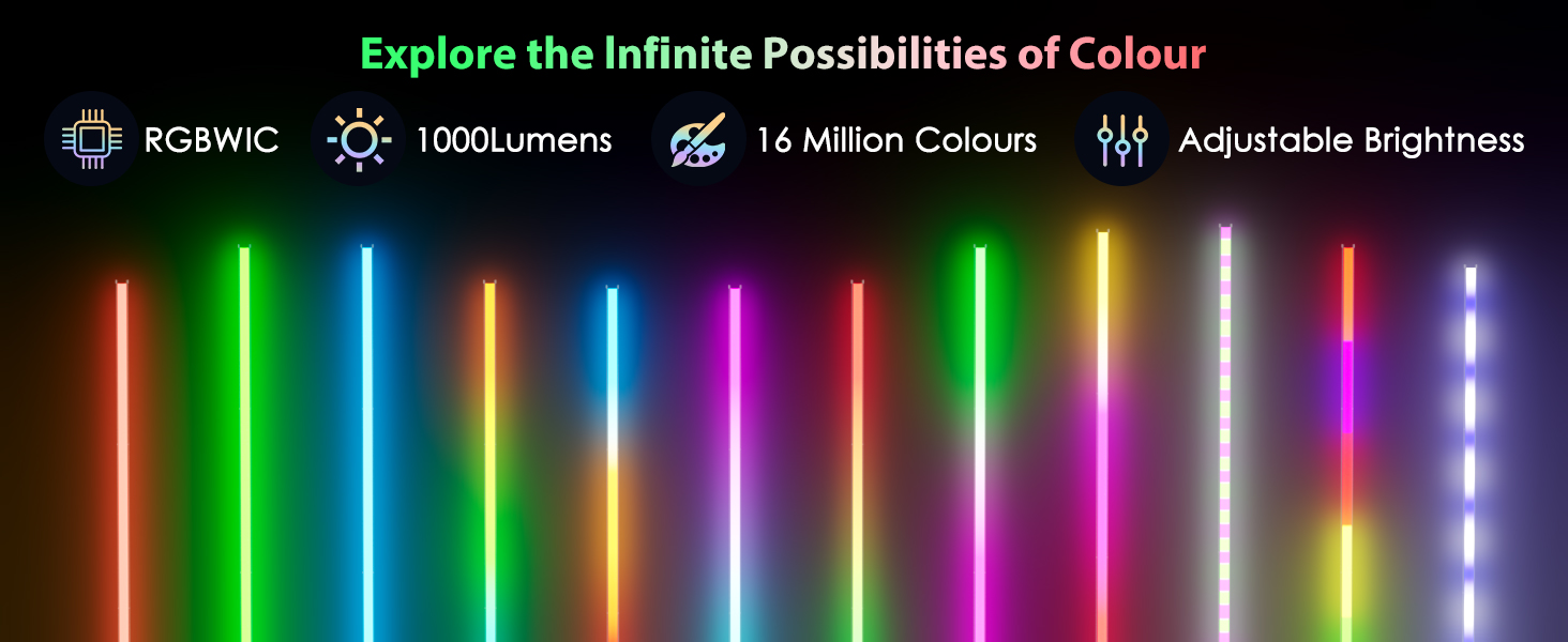 16 million light Color Changing Standing Floor Lamp