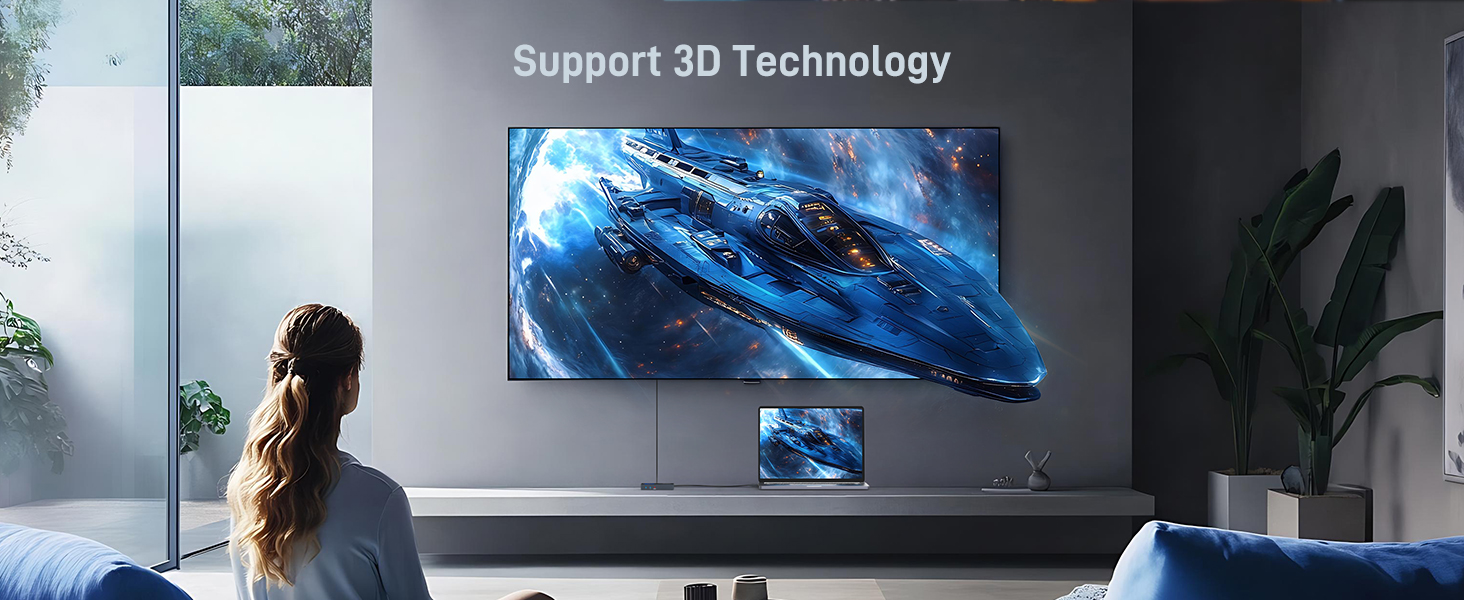 4K HDMI Splitter 1 in 2 Out