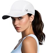TOP-EX XL/XXL Ponytail Sun Baseball Cap for Women Cooling Running Hat Summer Breathable Mesh Hat