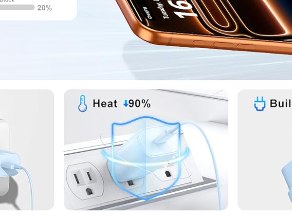 30w 40w iphone 17 16 15 pro max charger fast charging 10ft long usb c charger cable cord type c
