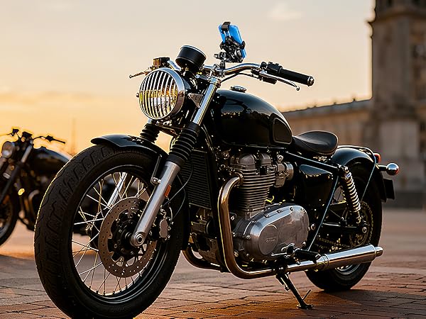 motorcycle phone mount anti shock