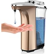 Automatic Soap Dispenser, PZOTRUF Touchless Dish Soap Dispenser 17oz/500ml with Upgraded Infrared...