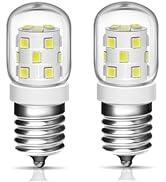 Akynite E17 Microwave Light Bulb Under Hood 3W 6000K Daylight White, 8206232A 40W Appliance Bulb ...