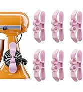 6PCS Cord Organizer for Appliances, Upgraded Kitchen Appliance Cord Organizer Stick On Appliance ...