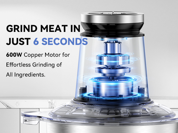 stainless steel food processor