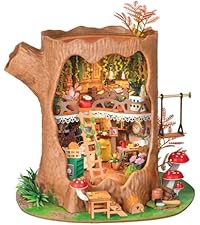 Rolife Greenhouse DIY Miniature Dollhouse Kit Creative Gift for Adults