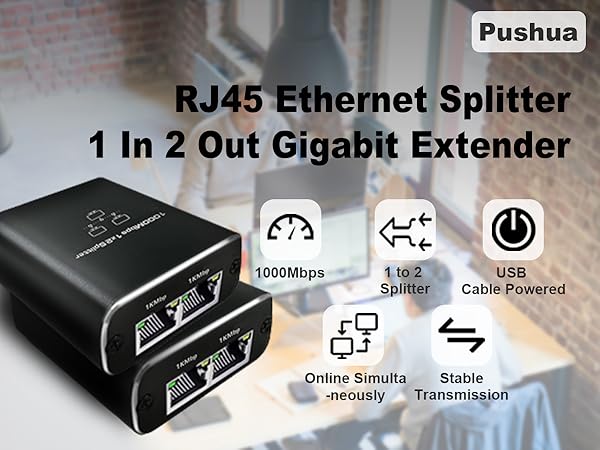 rj45 ethernet splitter