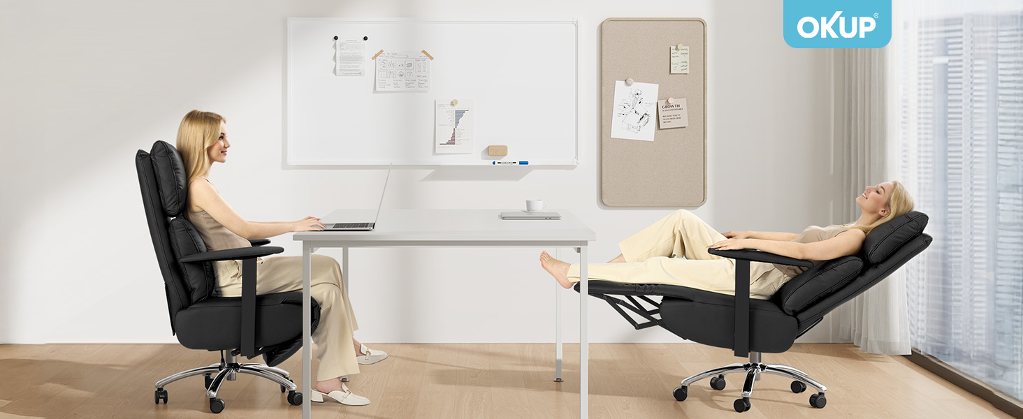 reclining office chair with footrest recliner office chair ergonomic comfortable executive chair