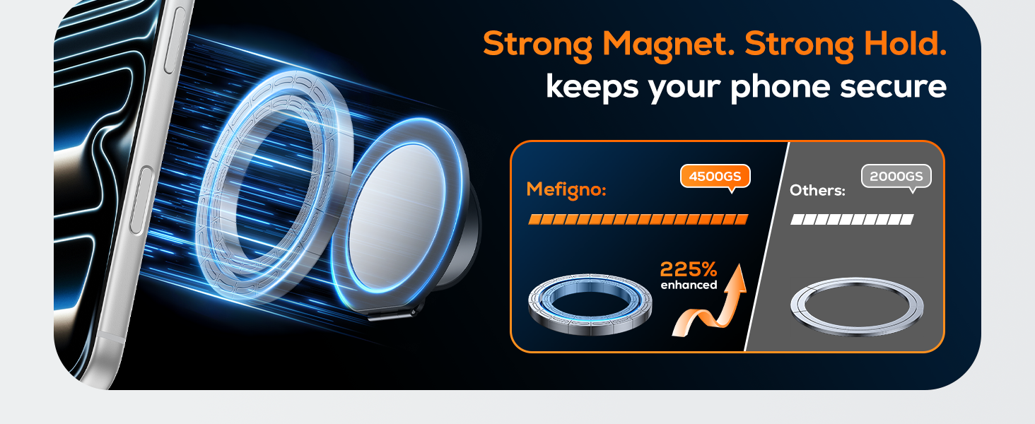 magnet phone grip