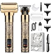 Dumite Professional Hair Clippers for Man,Electric Shavers Razor T-Blade Hair Trimmer, Men’s Groo...