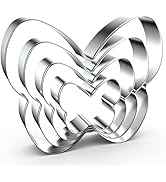 Butterfly Cookie Cutter Set in Assorted Sizes - 5 Inch, 4 Inch, 3 Inch, 2 Inch - 4 Piece - Staine...