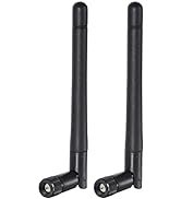 Bingfu Dual Band WiFi Antenna 3dBi SMA Male Antenna(2-Pack) for Wireless Vedio Security IP Camera...