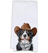 Cabana Bro Bernese Mountain Dog Gifts Kitchen Towels, Bernese Mountain Dog Gifts for Women Decora...