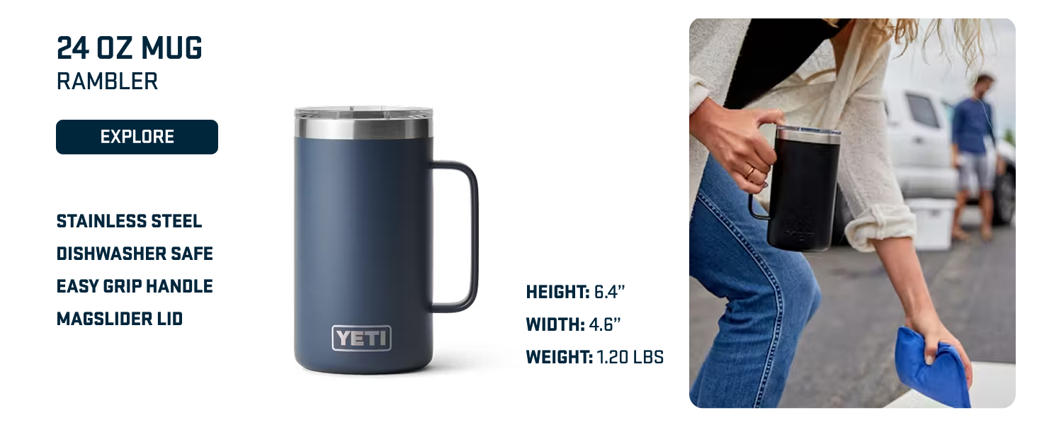 24 ounce beer mug