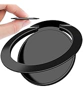 Upgraded World's Slimmest Phone Ring Holder, Tomorotec Ultra Thin Cell Phone Ring Stand Magnetic ...
