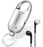 Keychain Digital Voice Recorder,eoqo 16gb Voice Activated Audio Recorder with Playback Function,R...