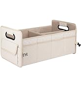 JiatuA Car Trunk Organizer for SUV, Car Storage Organizer Collapsible Multi Compartment Container...